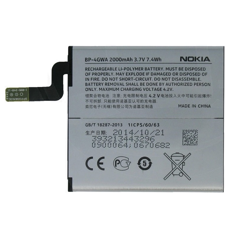 Levně Baterie Nokia BP-4GWA 2000mAh Li-ion Lumia 625, 720 (volně)