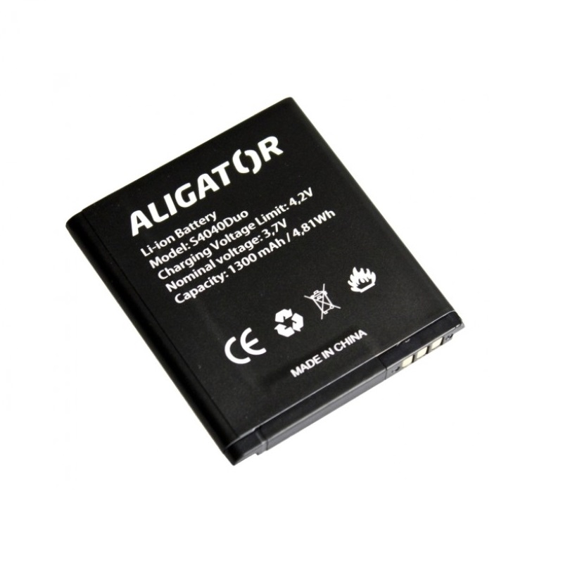 Baterie Aligator S4040 DUO 1300 mAh Li-ion