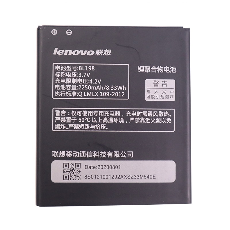 Levně Baterie Lenovo BL198 Lenovo A850, S890 2250mAh Li-ion Original (volně)