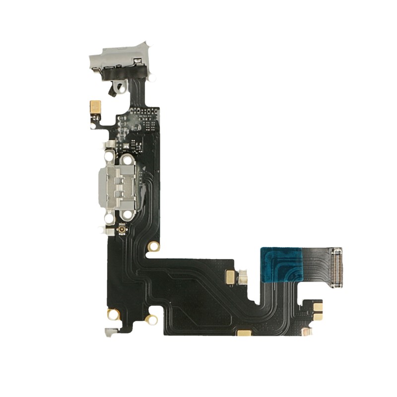 Levně Flex kabel Apple iPhone 6 Plus dobíjení + AV konektor tmavě šedý