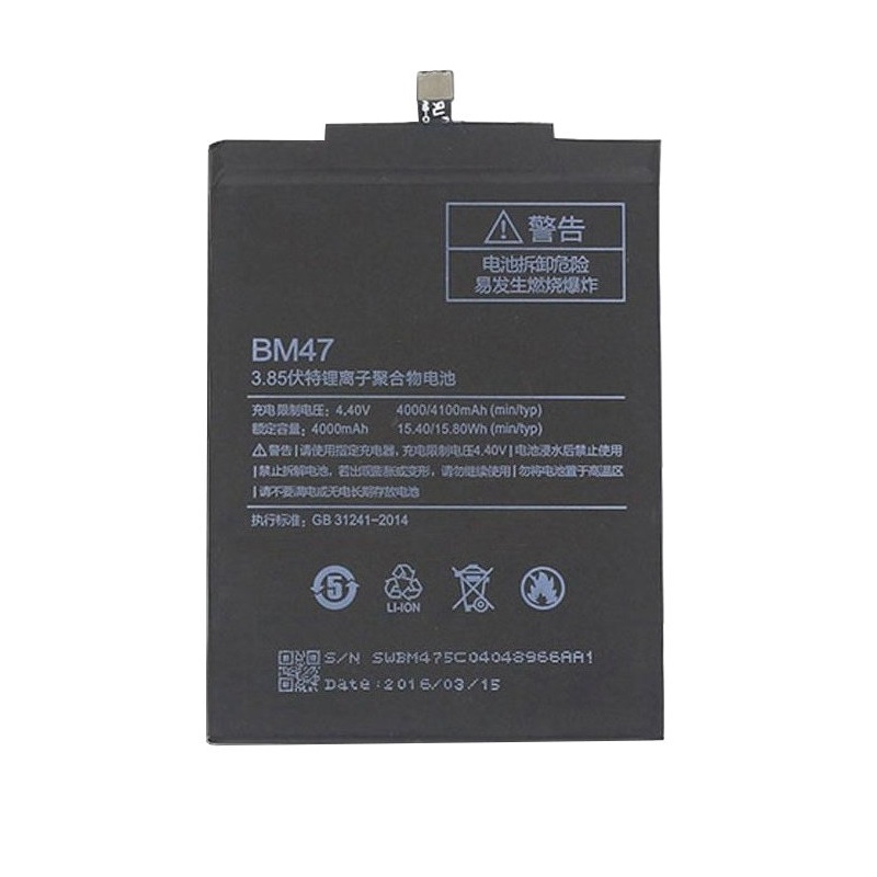 Baterie Xiaomi BM47 Redmi 3 / 3S / 4X 4000 mAh original (volně)