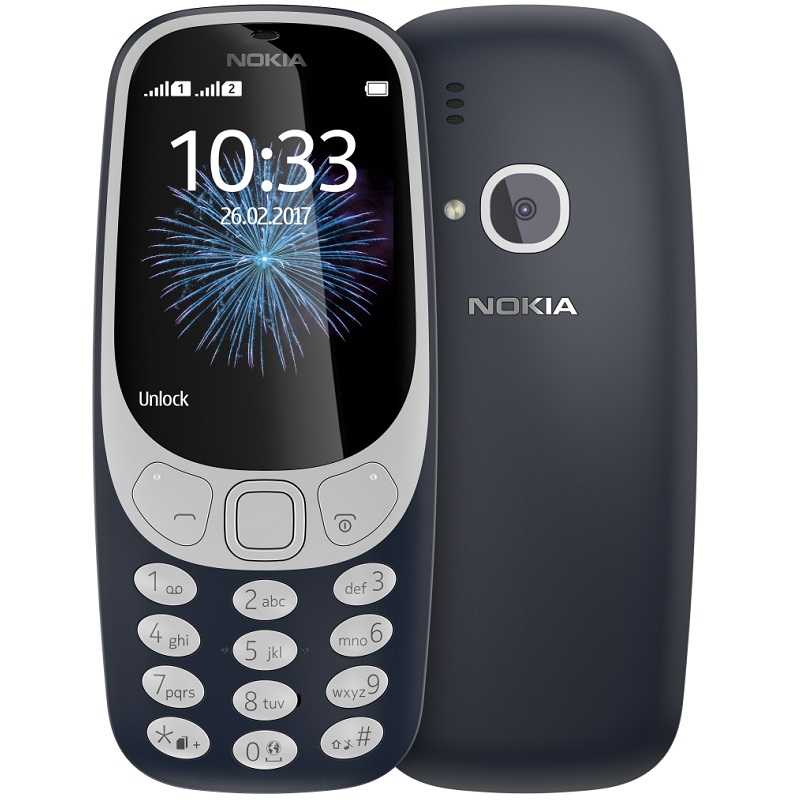 Nokia 3310 DS 2017 modrá