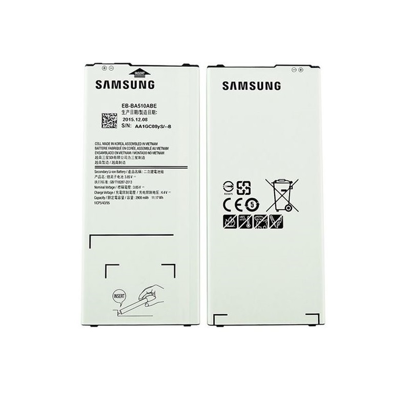 Levně Baterie Samsung EB-BA510ABE A510 Galaxy A5 2016 Li-ion 2900mAh (volně)