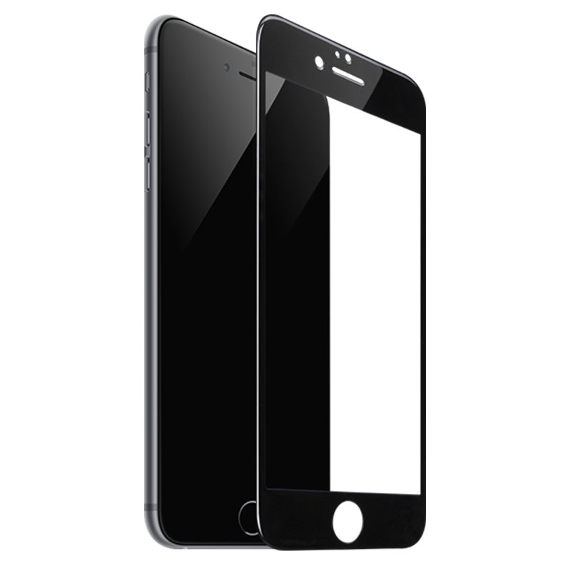 Screen Glass Apple iPhone 6 Plus 5D Full Glue zaoblené černé 1020301