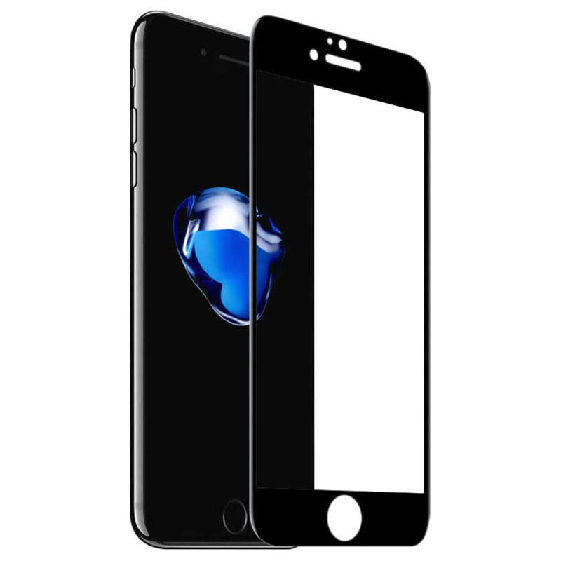 Screen Glass Apple iPhone 7, iPhone 8 5D Full Glue zaoblené černé 1020344