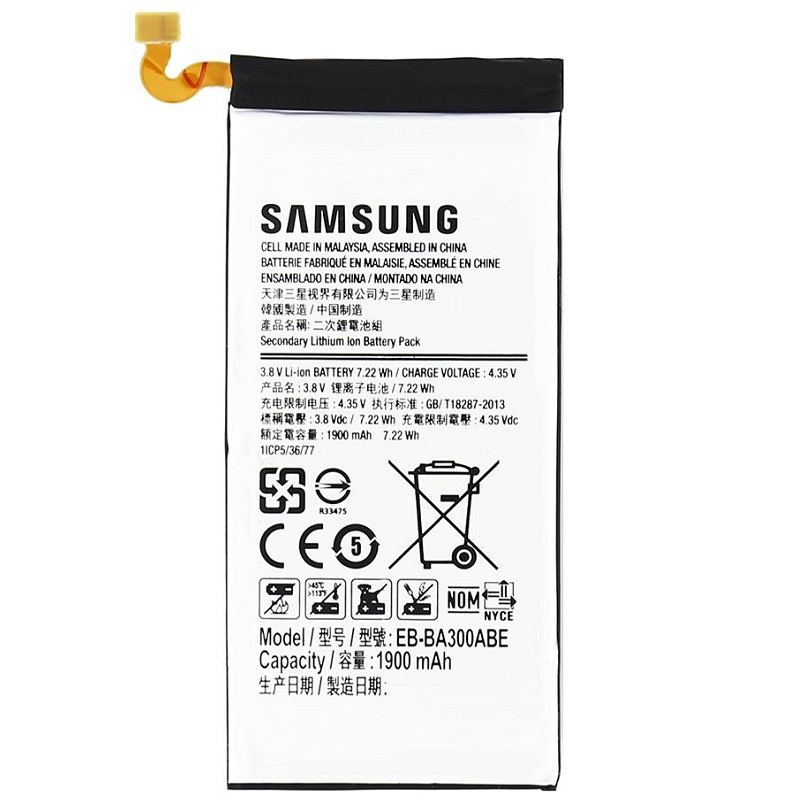 Baterie Samsung EB-BA300BBE A300 Galaxy A3 Li-ion 1900mAh (volně)