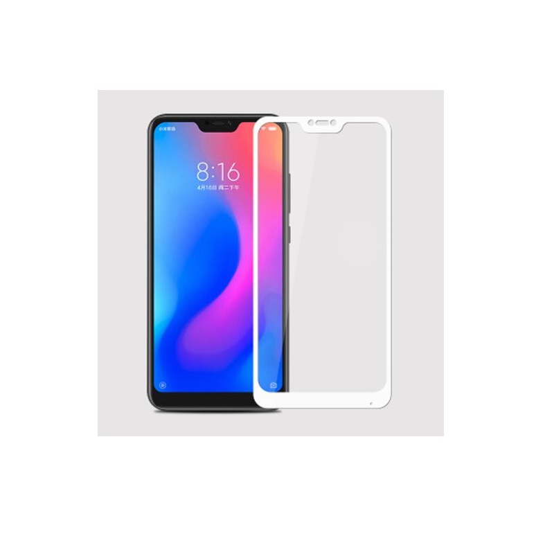 Screen Glass Xiaomi Mi A2 Lite 5D Full Glue zaoblené bílé 1022321