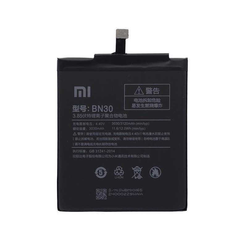 Baterie Xiaomi BN30 Redmi 4A 3120mAh Original (volně)