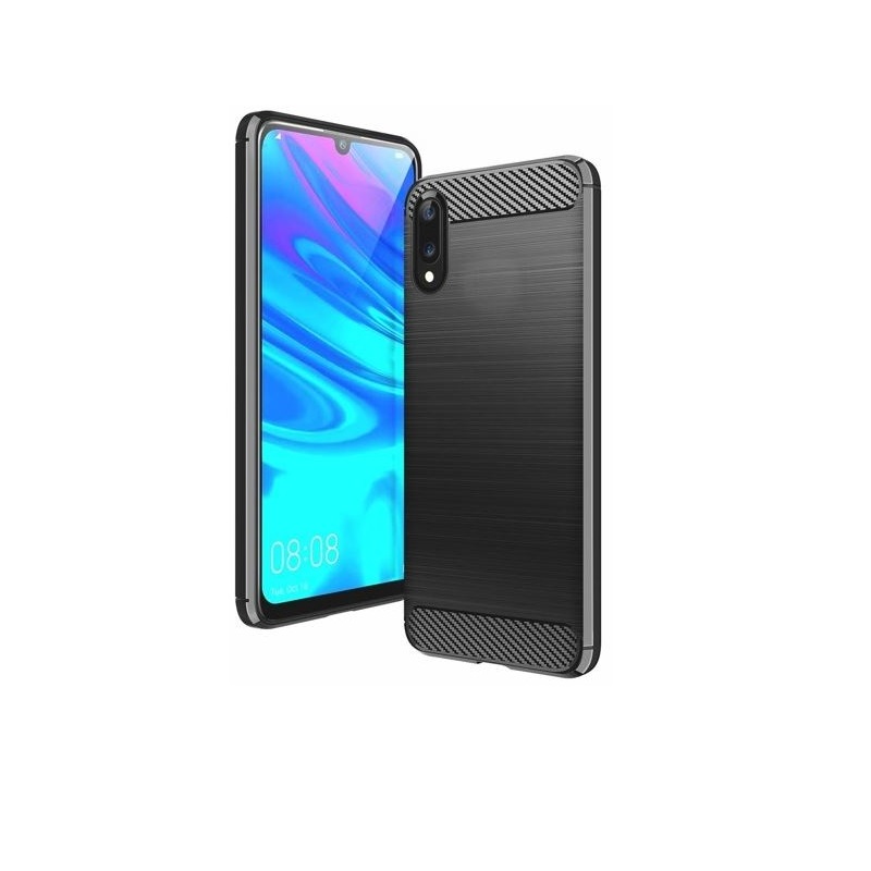 Levně Pouzdro CARBON Huawei Y7 2019 černé