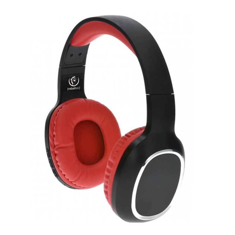 Sluchátka Bluetooth Rebeltec Wave červená / černá
