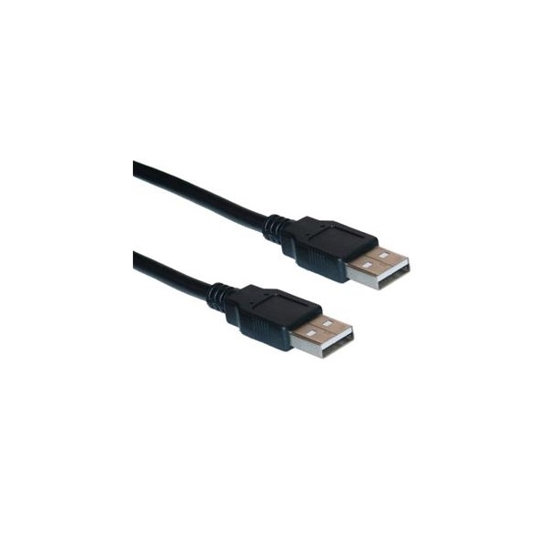 Levně USB kabel propojovací USB samec - USB samec 1m