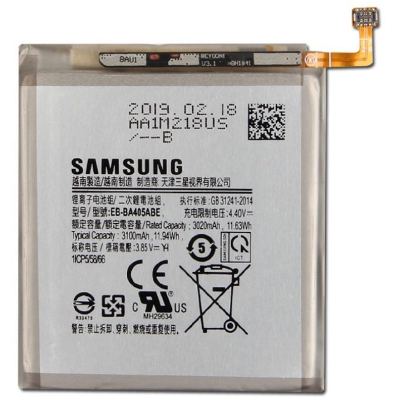 Baterie Samsung EB-BA405ABE A405 Galaxy A40 Li-ion 3100mAh (Service Pack) Original