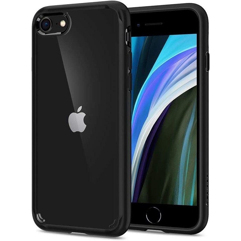 Levně Pouzdro Apple iPhone 7, 8, SE 2020, SE 2022 SPIGEN Ultra Hybrid 042CS20926 černé