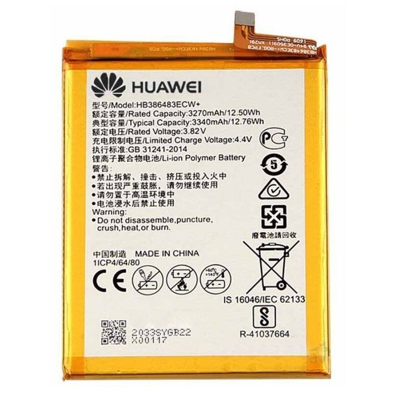 Levně Baterie Huawei HB386483ECW Honor 6X, Nova Plus 3270mAh Original (volně)