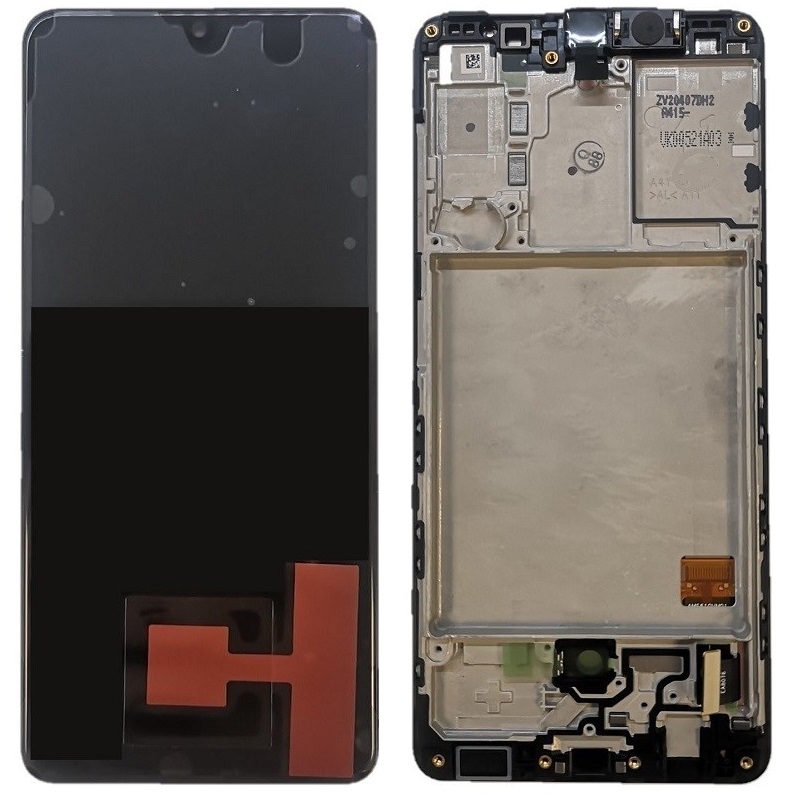 LCD display Samsung A415 Galaxy A41 + dotyk. folie Service Pack Original černý