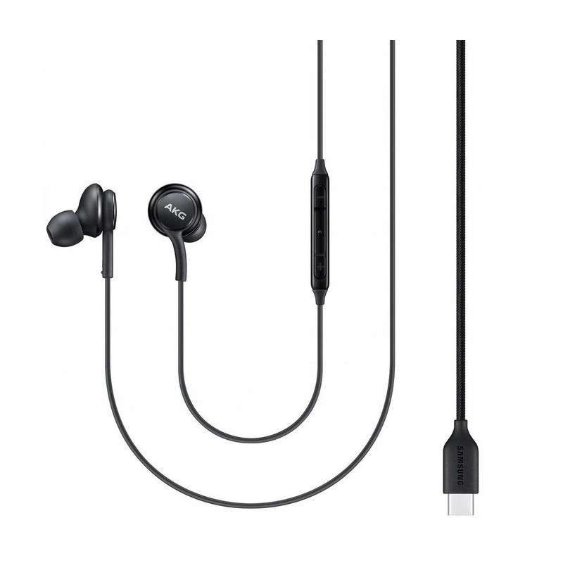 Levně HF Stereo Samsung EO-IG955BSE AKG USB-C konektor vč. ovládání Black