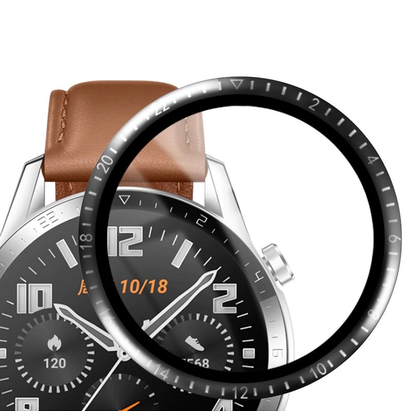 1025631_Screen Protector Huawei Watch GT2 3D Full zaoblene cerne okraje ochranna folie.jpg