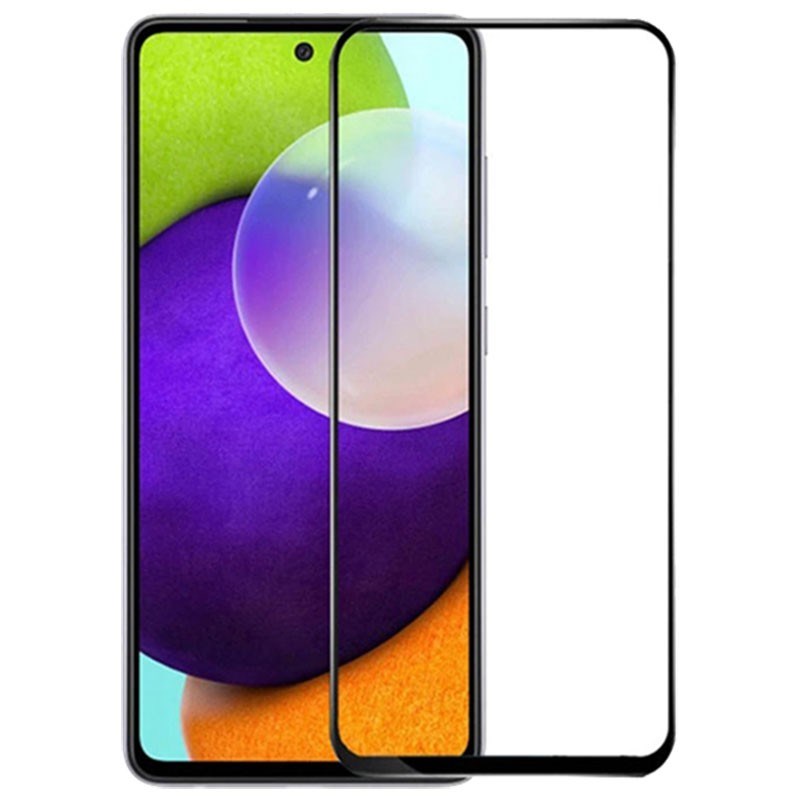 Screen Glass Samsung A525 Galaxy A52, A526 A52 5G, A528 A52s 5G 5D Full Glue černé 1025634