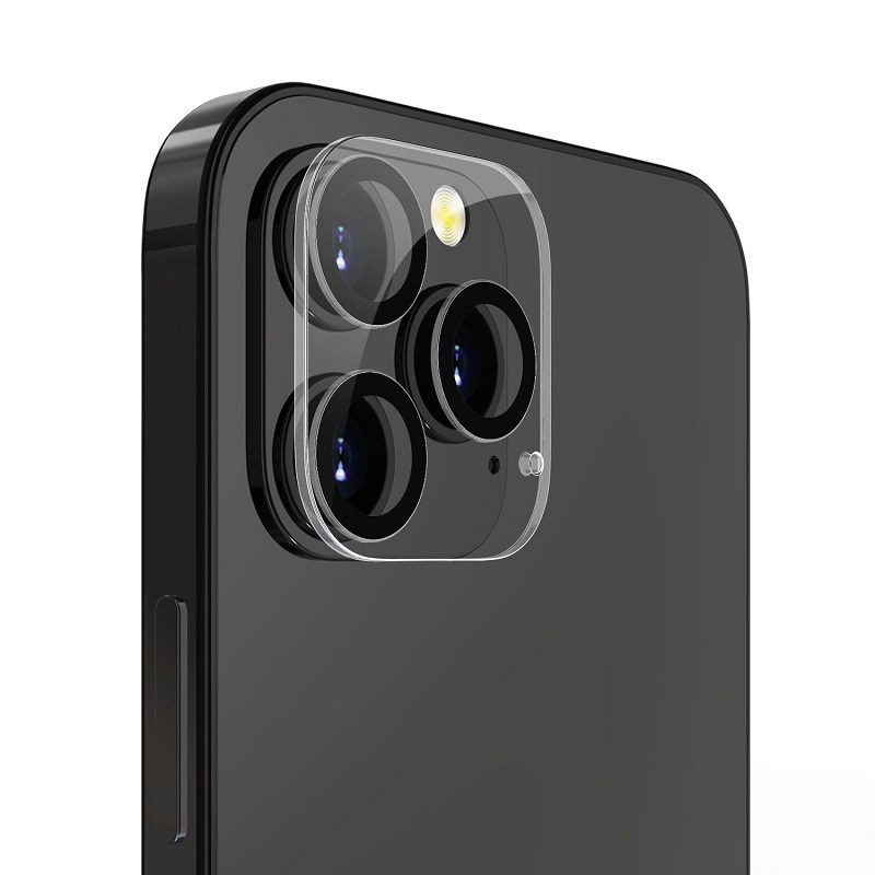 Levně Screen Glass Apple iPhone 12 PRO 6.1 3D na zadní fotoaparát celý modul 1025684