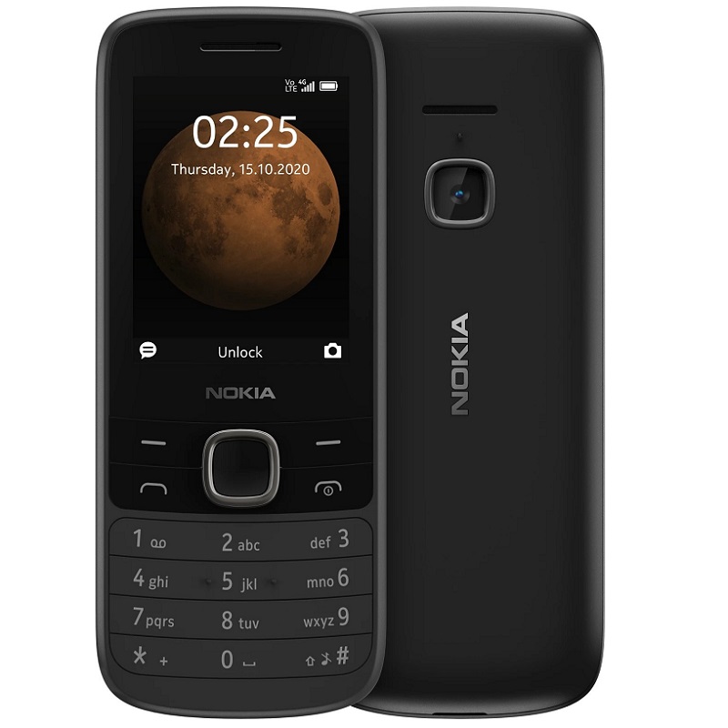 Levně Nokia 225 4G Dual Sim černá