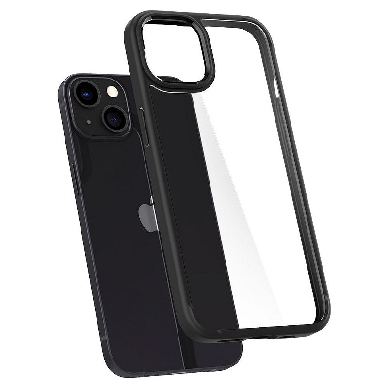 Pouzdro Apple iPhone 13 SPIGEN Ultra Hybrid ACS03523 Matte Black