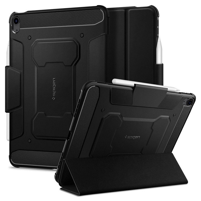 1026834_Pouzdro Apple iPad Air 4 2020 SPIGEN Rugged Armor ACS02054 cerne_01.jpg