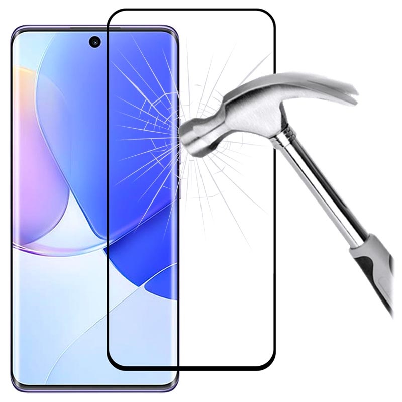 Screen Glass Huawei Nova 9, Honor 50 5D Full Glue zaoblené černé 1026964