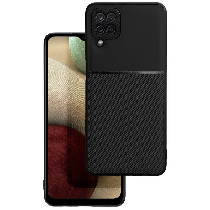 Pouzdro Soft Color Case NOBLE Case Samsung Galaxy A12 černé