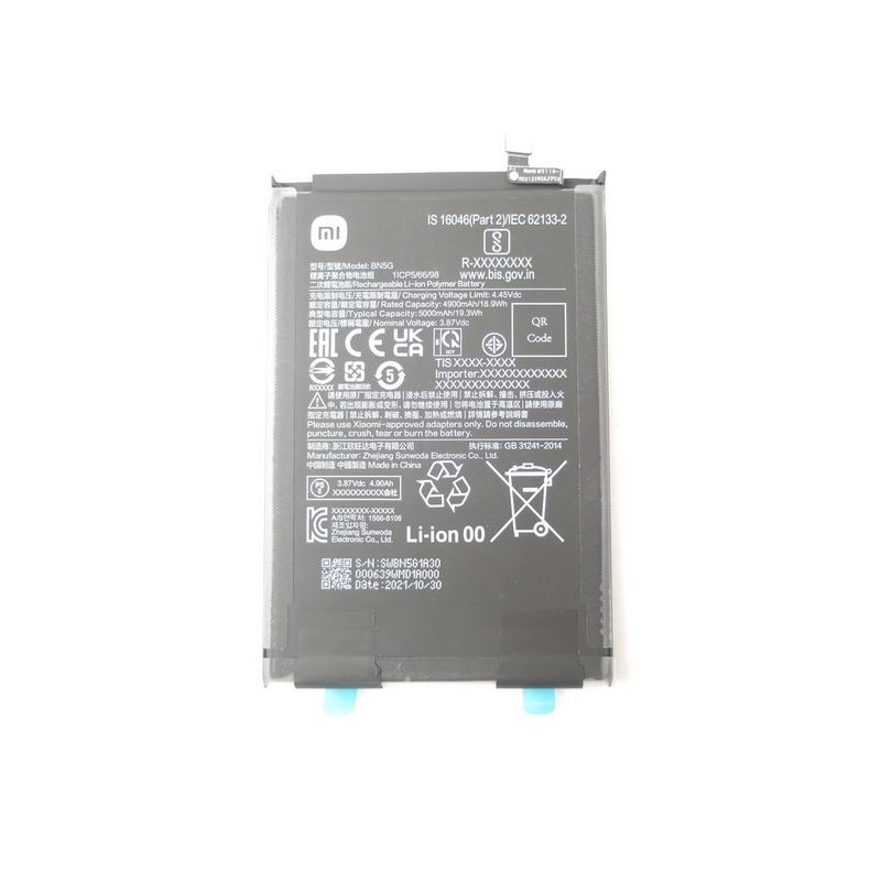 Baterie Xiaomi BN5G Redmi 10C, Redmi 10A 5000mAh (Service Pack) Original