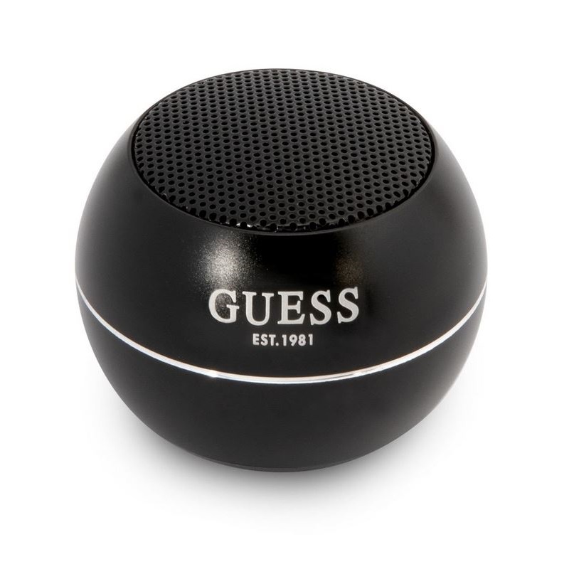 Reproduktor Guess Mini Bluetooth Speaker 3W 4H GUWSALGEK černý