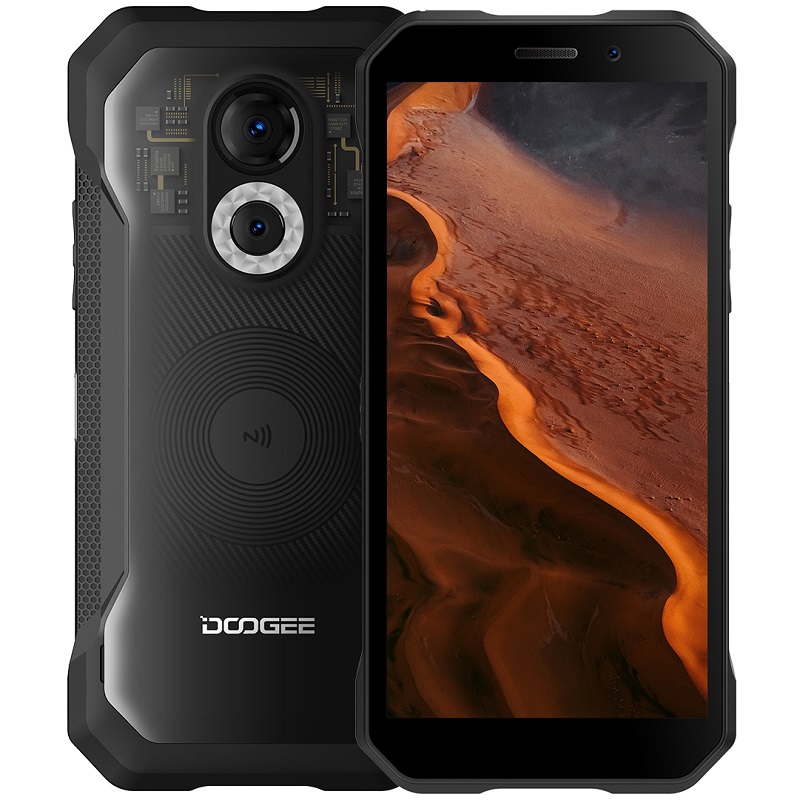 Doogee S61 PRO DualSIM 8GB/128GB LTE IP69K Night Vision Transparent Black