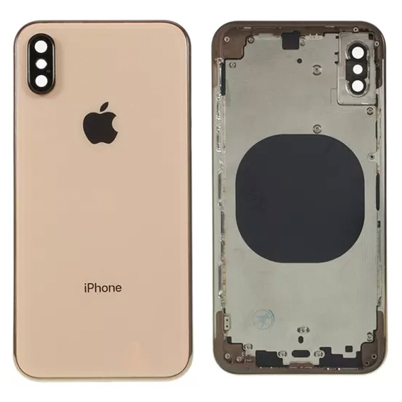 1028279_Kryt Apple iPhone XS MAX baterie + stredovy ramecek zlaty.jpg