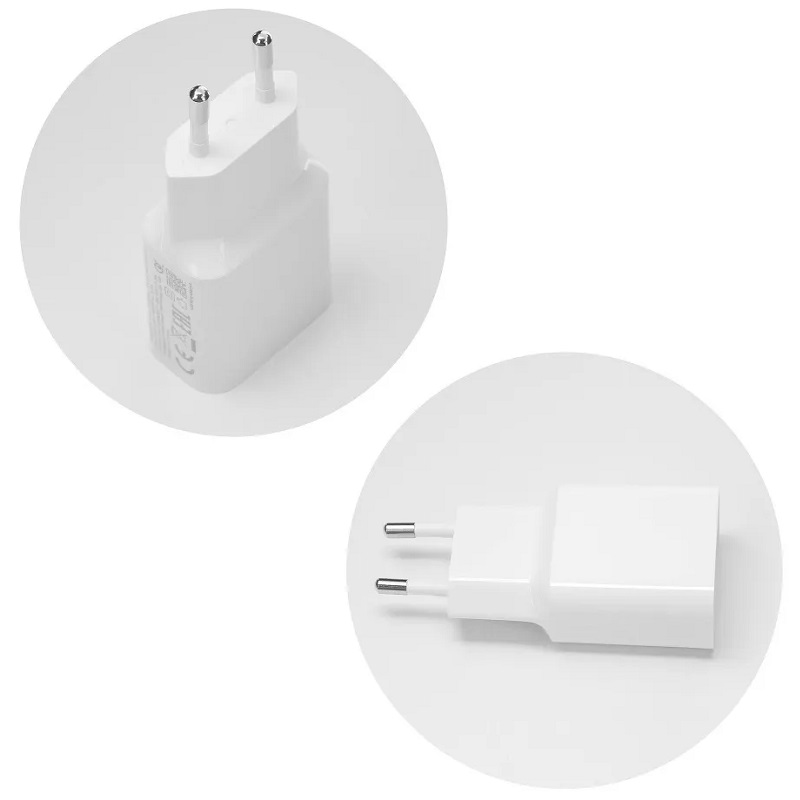 Xiaomi MDY-08-EI Cargador Rápido USB 3.0 18W + Cable de datos USB-C Blanco  (White