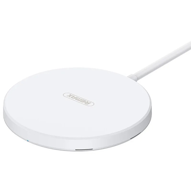 Nabíječka Remax RP-W30 bezdrátové nabíjení Qi 15W s Magsafe pro iPhone 12, 13, 14 bílá