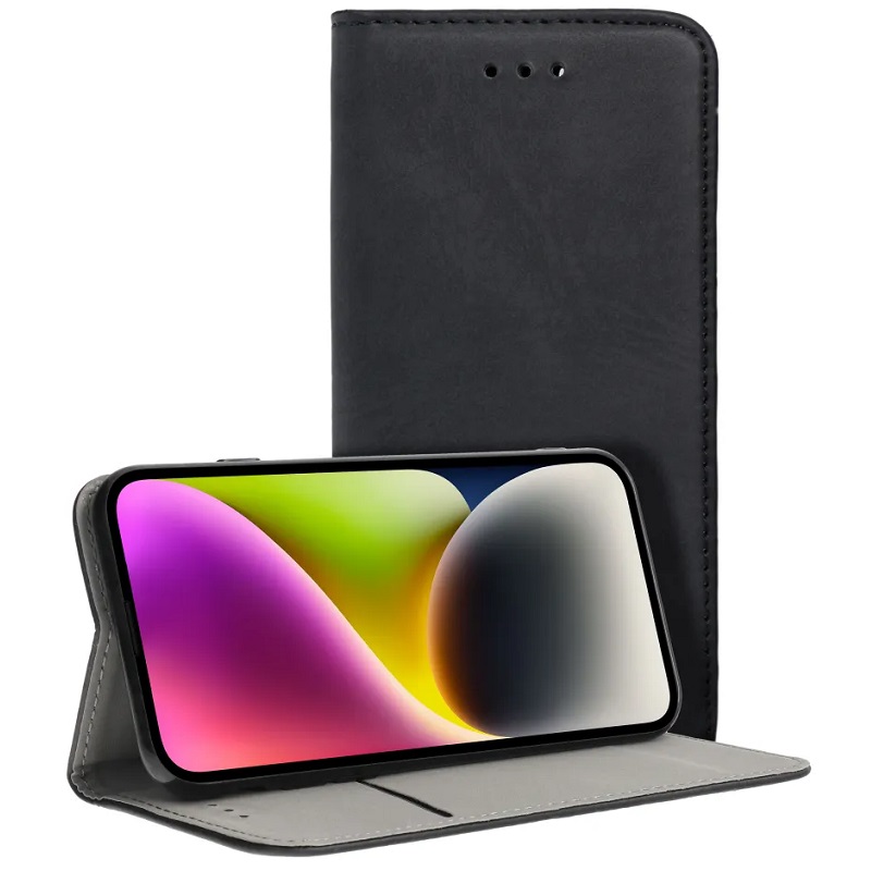 Levně 1Mcz Magnetic Book Color flipové Realme 11 Pro, 11 Pro Plus černé