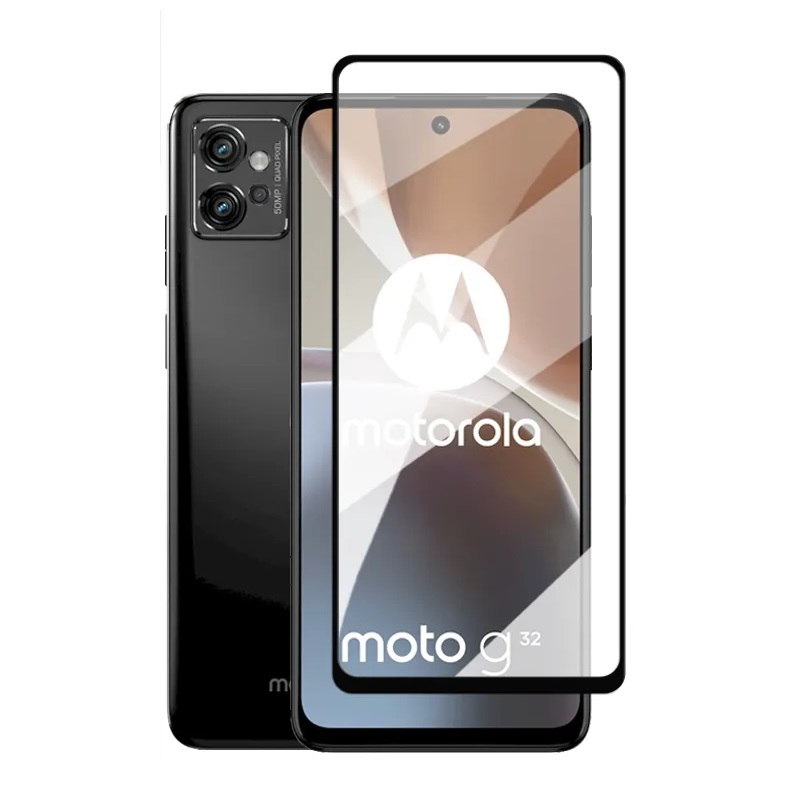 Screen Glass Motorola G32 5D Full Glue zaoblené černé 1029023