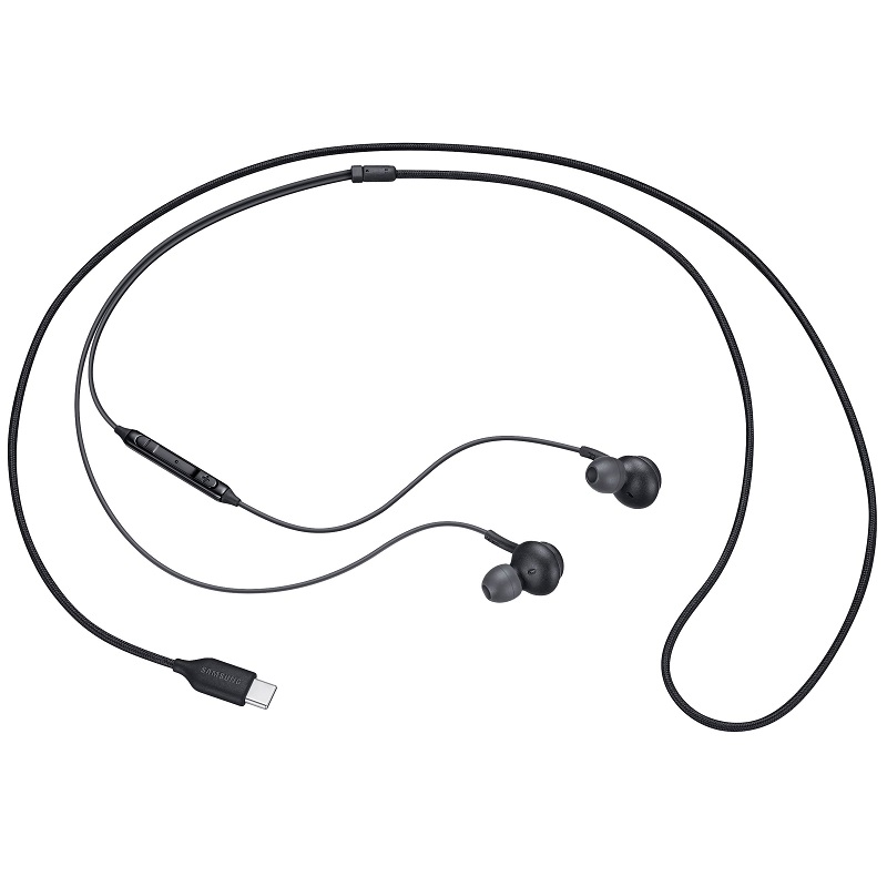 HF Stereo Samsung EO-IC100BBE AKG USB-C konektor vč. ovládání Black (EU Blister)