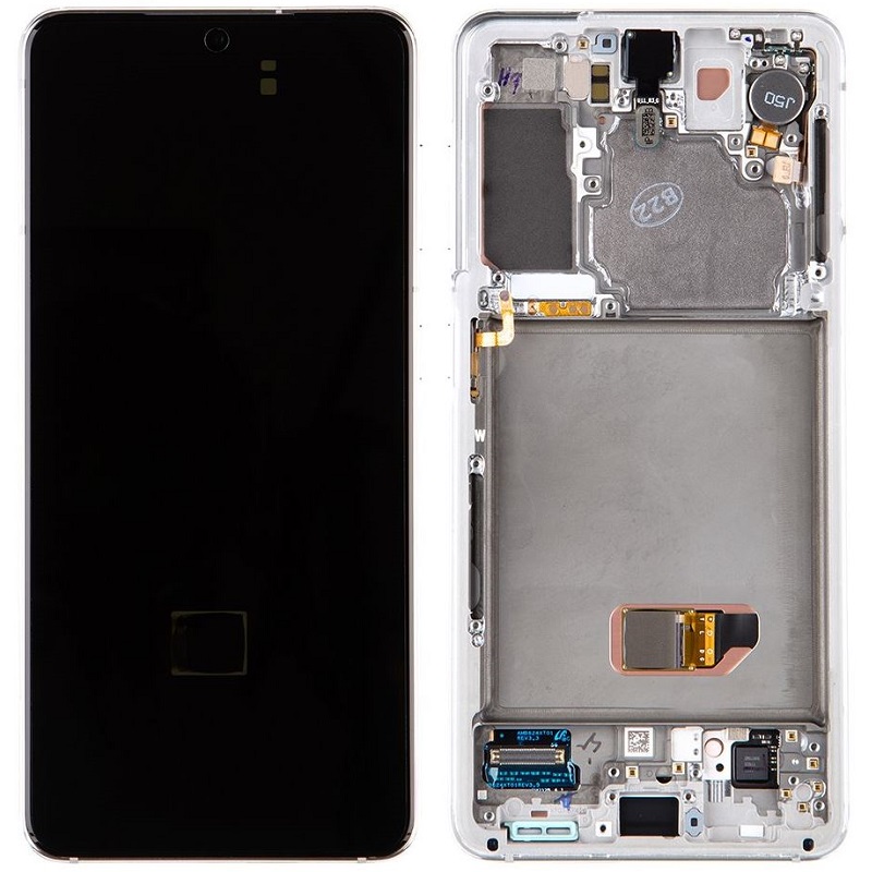 1029176_LCD display Samsung G991 Galaxy S21 + dotyk. folie Original Service Pack Phantom White.JPG