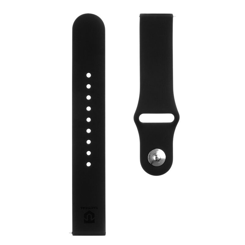 Tactical 432 Clasic silikonový řemínek 20mm, Black 2447381 Tactical 432 Clasic silikonový řemínek 20mm, Black 2447381