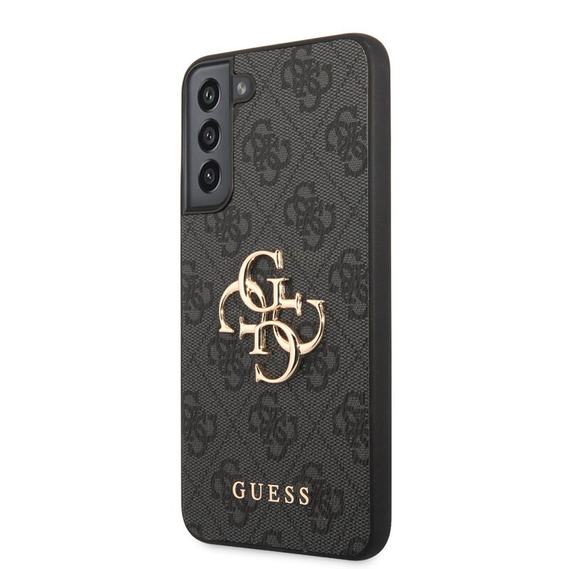 Pouzdro Guess PU 4G Metal Logo Samsung Galaxy S23+ šedé Pouzdro Guess PU 4G Metal Logo Samsung Galaxy S23+ šedé