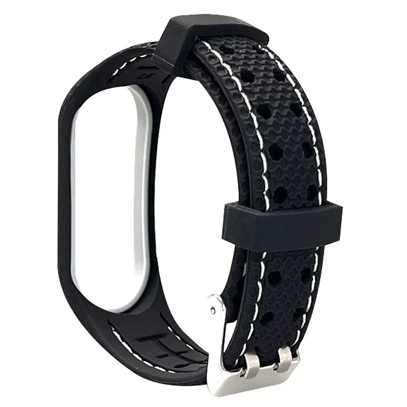 1029318_Hodinky Xiaomi Mi Band 7 nahradni naramek Lifestyle prosivany cerny_01.jpg