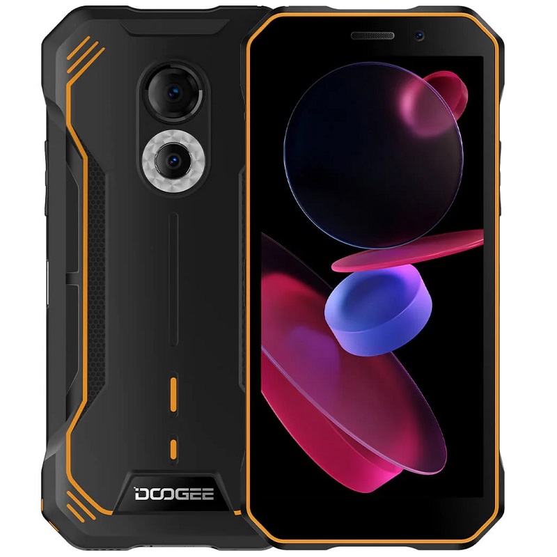 Levně Doogee S51 DualSIM 4GB/64GB LTE IP69K Black Orange
