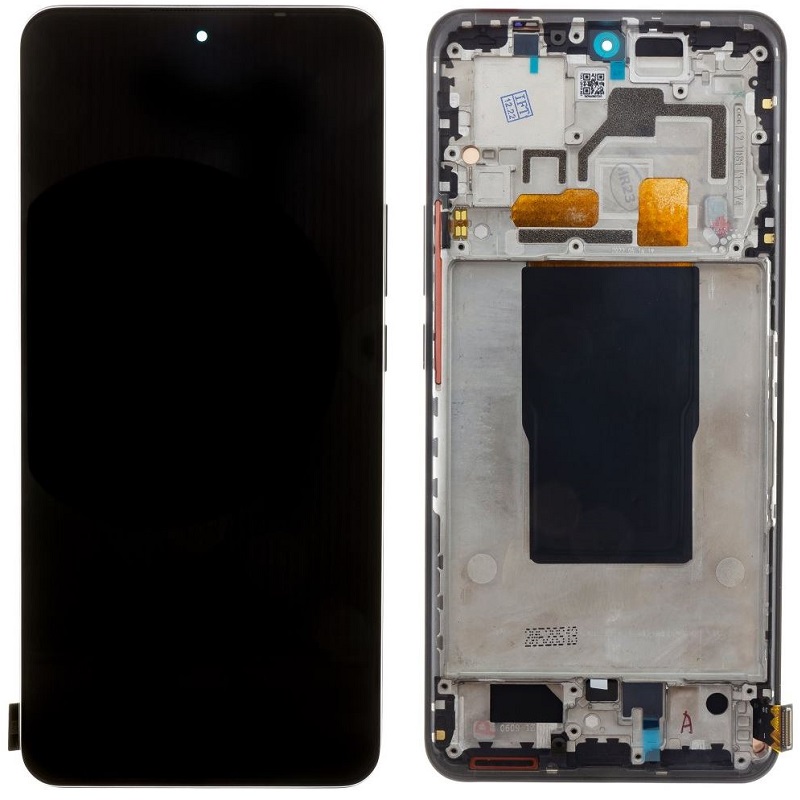 LCD display Xiaomi 12T, Xiaomi 12T PRO + dotyk + přední kryt OLED Black