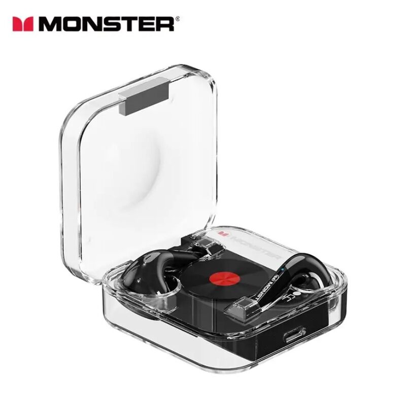 Sluchátka Bluetooth TWS Monster XKT01 + nabíjecí pouzdro Black