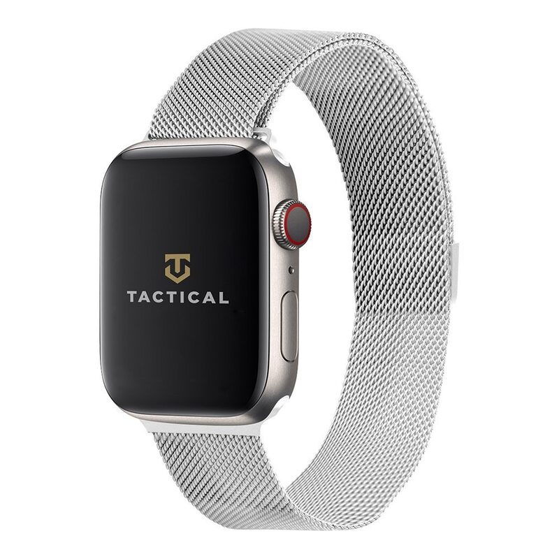 Tactical 338 Loop Magnetický Kovový Řemínek pro Apple Watch 1/2/3/4/5/6/SE 38/40mm 8596311069192