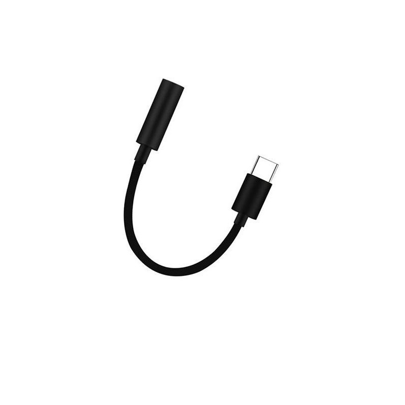 Levně Adaptér Xiaomi Original USB-C/3,5mm černý