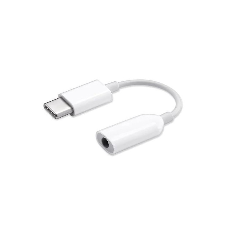 Adaptér Xiaomi Original USB-C/3,5mm bílý