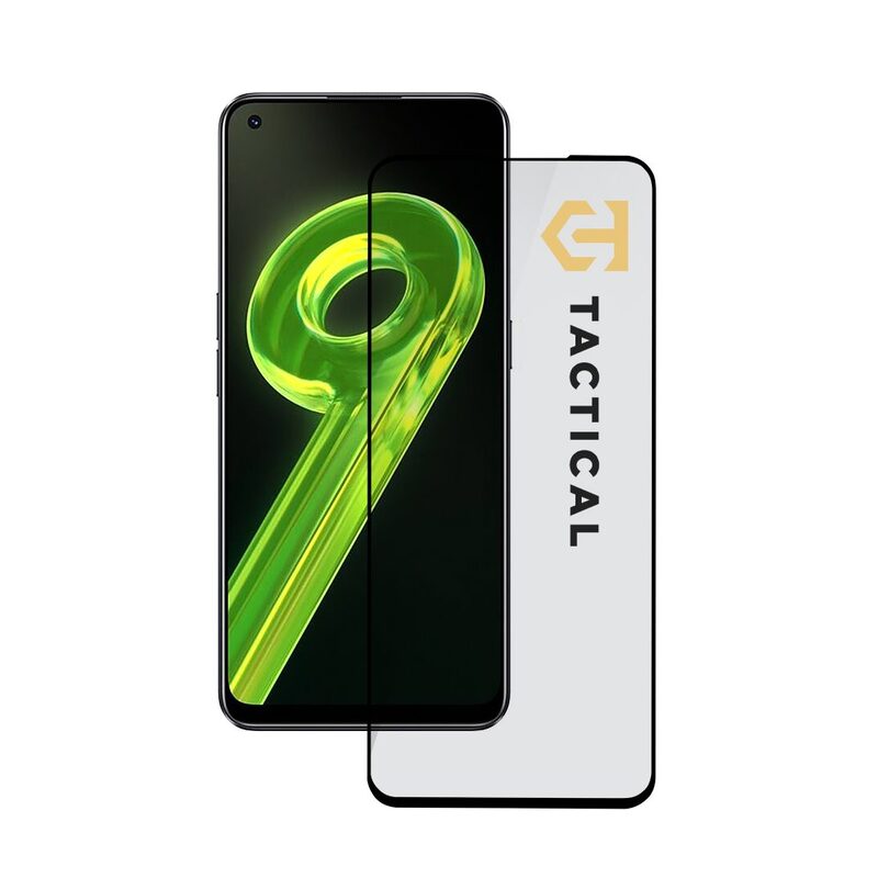 Screen Glass Realme 9 5G, Realme 9 PRO 5D Full Glue Tactical Shield černé 1029937 Screen Glass Realme 9 5G, Realme 9 PRO 5D Full Glue Tactical Shield černé 1029937