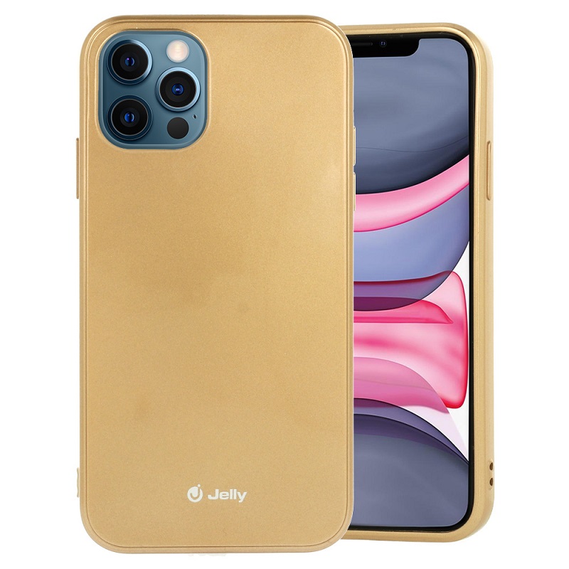 Levně Pouzdro Jelly Case Apple iPhone 14 PRO MAX silikon zlaté