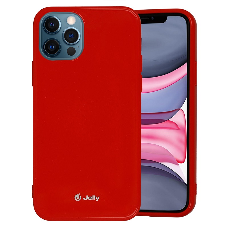 Levně Pouzdro Jelly Case Apple iPhone 14 PRO silikon červené